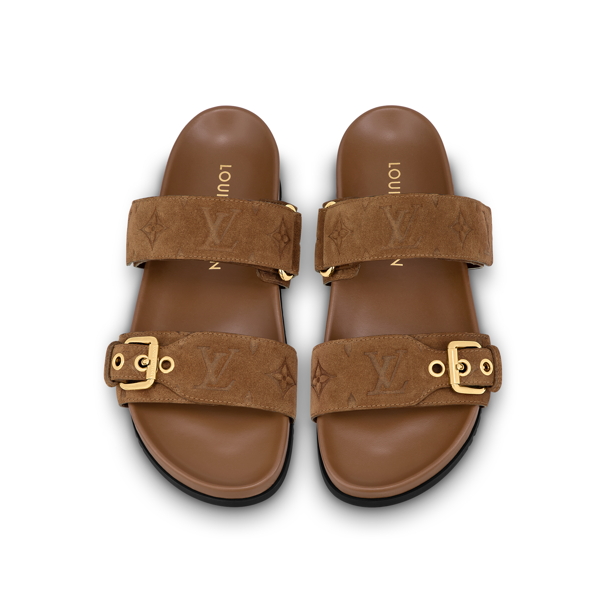 Louis vuitton sandals bom best sale dia mule